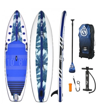 SUP Gonflable Skiffo Rivage Coral 11' — Pack Complet — 249€