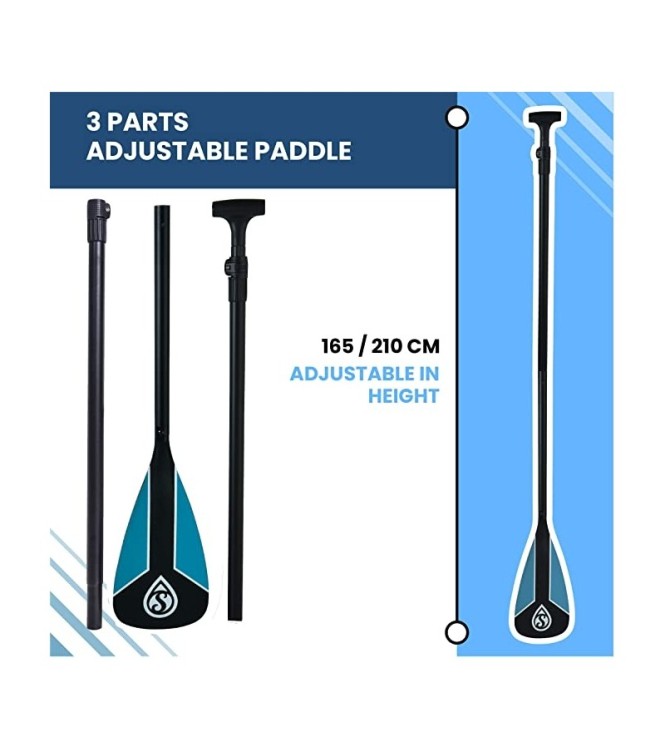 SUP Gonflable Skiffo Rivage Coral 11' — Pack Complet — 249€