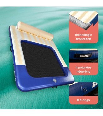 SUP Gonflable Skiffo Rivage Coral 11' — Pack Complet — 249€