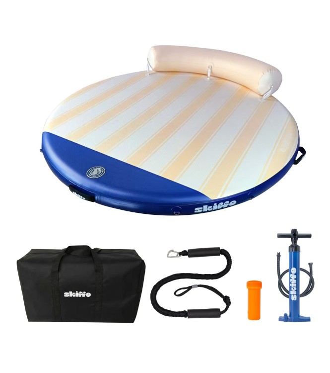 Skiffo Luma - Plateforme Flottante Gonflable Ø200cm | 2 Personnes