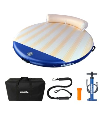 Skiffo Luma - Plateforme Flottante Gonflable Ø200cm | 2 Personnes